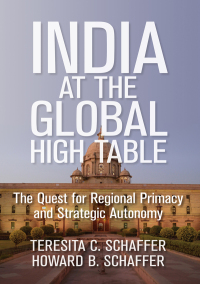 Cover image: India at the Global High Table 9780815728214