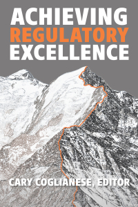 Cover image: Achieving Regulatory Excellence 9780815728429