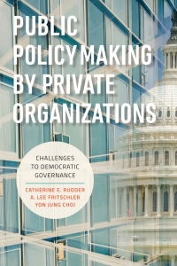 Titelbild: Public Policymaking by Private Organizations 9780815728986