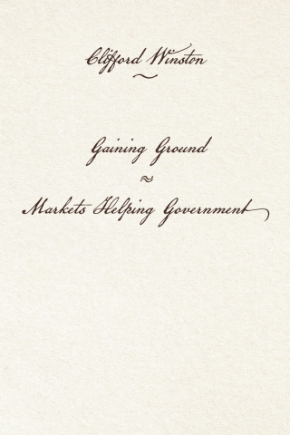 Cover image: Gaining Ground 9780815739326