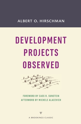 Imagen de portada: Development Projects Observed 1st edition 9780815726425
