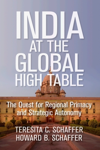 Imagen de portada: India at the Global High Table 1st edition 9780815728214
