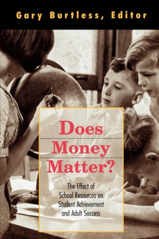 Imagen de portada: Does Money Matter? 1st edition 9780815712756