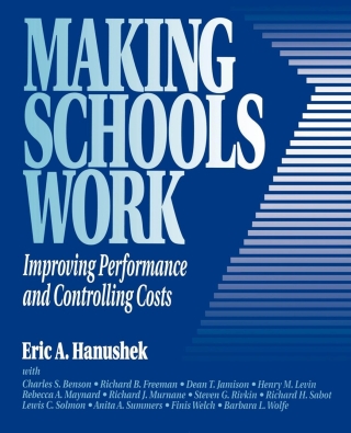 Imagen de portada: Making Schools Work 1st edition 9780815734253