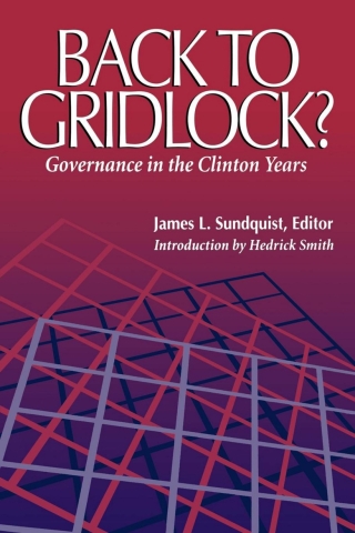 Imagen de portada: Back to Gridlock? 1st edition 9780815782339
