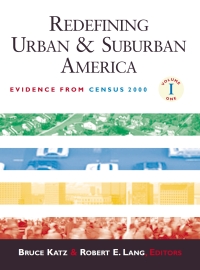 Cover image: Redefining Urban and Suburban America 9780815748595