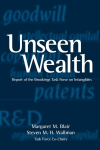 Cover image: Unseen Wealth 9780815701132