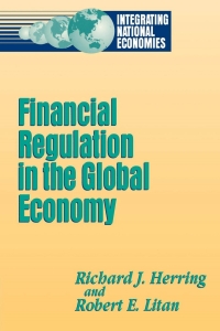 Cover image: Financial Regulation in the Global Economy 9780815752837