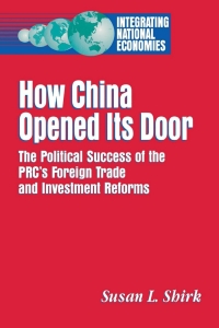 Omslagafbeelding: How China Opened Its Door 9780815778530