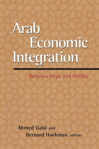 Titelbild: Arab Economic Integration 9780815730316