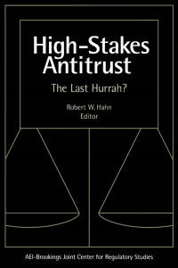 Cover image: High-Stakes Antitrust 9780815733959
