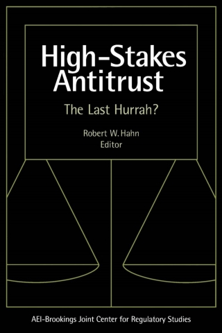 Cover image: High-Stakes Antitrust 1st edition 9780815733966