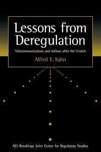 Titelbild: Lessons from Deregulation 9780815748199