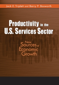 Cover image: Productivity in the U.S. Services Sector 9780815783350