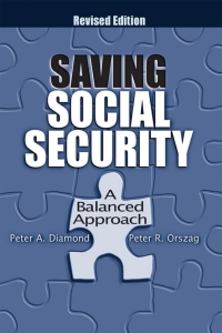 Titelbild: Saving Social Security 2nd edition 9780815718376