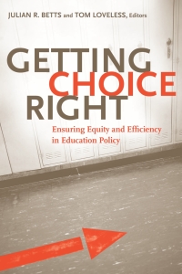 Cover image: Getting Choice Right 9780815753322