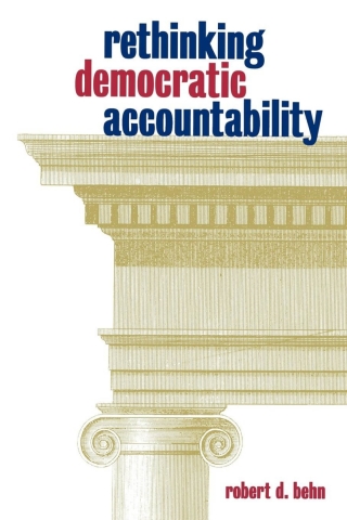 Imagen de portada: Rethinking Democratic Accountability 1st edition 9780815708629