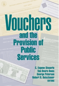 Cover image: Vouchers and the Provision of Public Services 9780815781530
