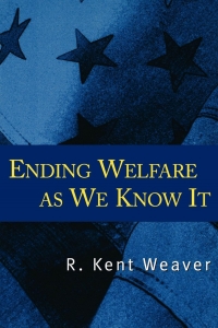 Cover image: Ending Welfare as We Know It 9780815792475