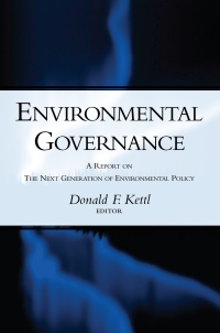 Titelbild: Environmental Governance 9780815702559