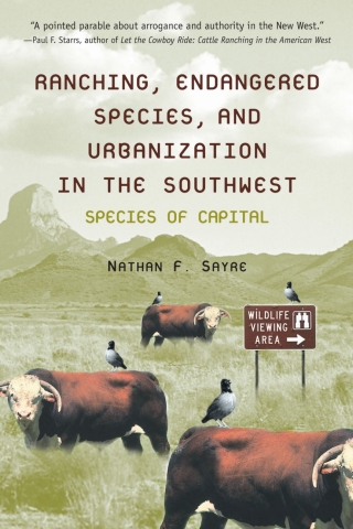 Imagen de portada: Ranching, Endangered Species, and Urbanization in the Southwest 9780816525522