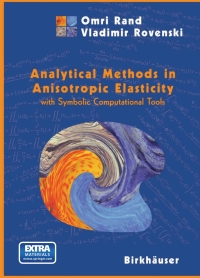 Cover image: Analytical Methods in Anisotropic Elasticity 9780817642723