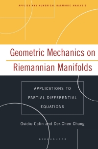 Imagen de portada: Geometric Mechanics on Riemannian Manifolds 9780817643546