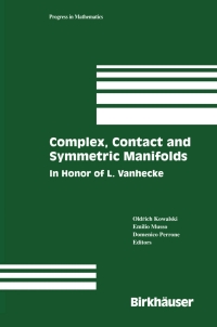 Immagine di copertina: Complex, Contact and Symmetric Manifolds 1st edition 9780817638504