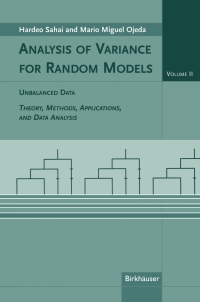 Cover image: Analysis of Variance for Random Models, Volume 2: Unbalanced Data 9780817632298