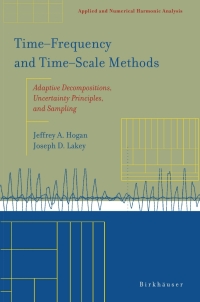 Imagen de portada: Time‒Frequency and Time‒Scale Methods 9780817642761