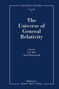 Cover image: The Universe of General Relativity 1st edition 9780817643805