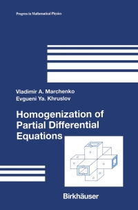Cover image: Homogenization of Partial Differential Equations 9780817643515