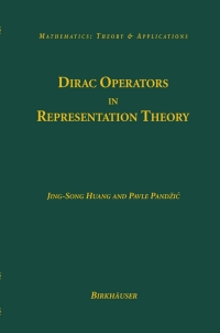 表紙画像: Dirac Operators in Representation Theory 9780817632182