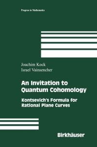 Cover image: An Invitation to Quantum Cohomology 9780817644567