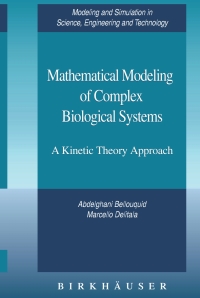 Cover image: Mathematical Modeling of Complex Biological Systems 9780817643959