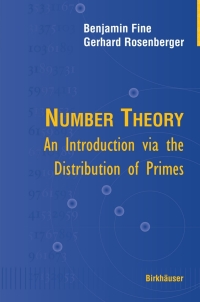 Omslagafbeelding: Number Theory 9780817644727