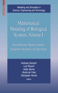 Titelbild: Mathematical Modeling of Biological Systems, Volume I 1st edition 9780817645571