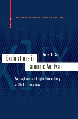 Cover image: Explorations in Harmonic Analysis 9780817646684