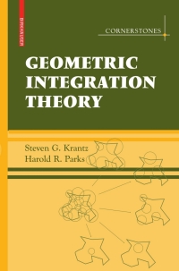Cover image: Geometric Integration Theory 9780817646769