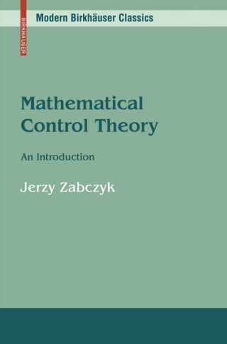 Cover image: Mathematical Control Theory 9780817647322