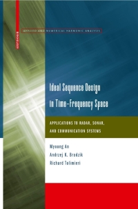 Cover image: Ideal Sequence Design in Time-Frequency Space 9780817647377