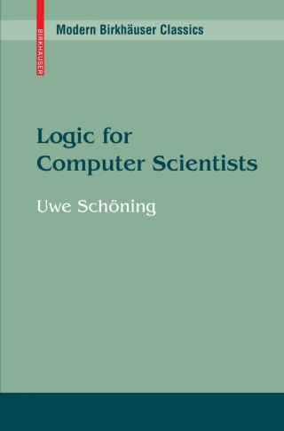 Cover image: Logic for Computer Scientists 9780817647629