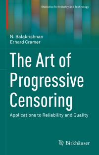 Cover image: The Art of Progressive Censoring 9780817648060