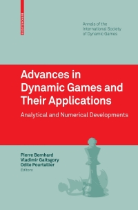 Imagen de portada: Advances in Dynamic Games and Their Applications 1st edition 9780817648336