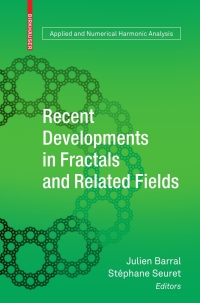 Imagen de portada: Recent Developments in Fractals and Related Fields 9780817648879