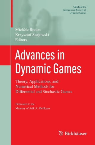 Imagen de portada: Advances in Dynamic Games 9780817680886
