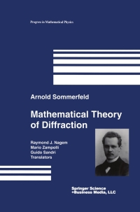 صورة الغلاف: Mathematical Theory of Diffraction 9781461264859