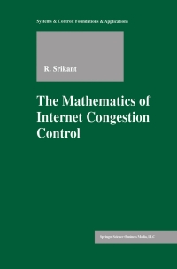 Cover image: The Mathematics of Internet Congestion Control 9780817632274