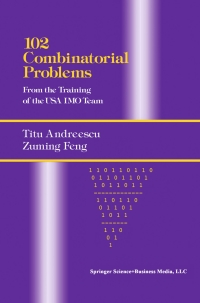 صورة الغلاف: 102 Combinatorial Problems 9780817643171