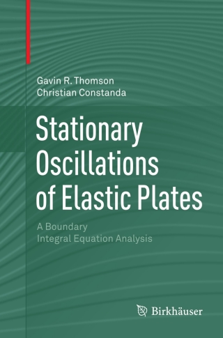Cover image: Stationary Oscillations of Elastic Plates 9780817682408